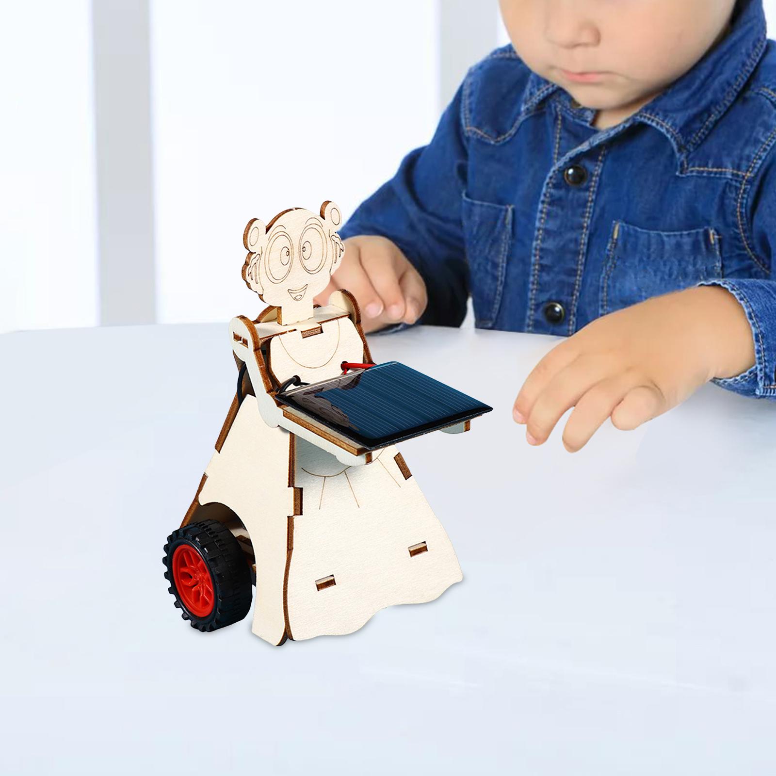 Stem Solar Robot Kit For Kids - مجموعة أدوات بناء روبوت تعليمي يعمل