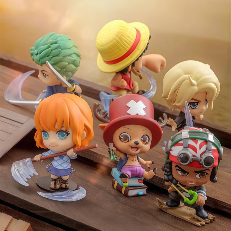 ألعاب هوت تويز الجديدة ون بيس  - مراجعة Anime Action Figure Blind Box وسعره