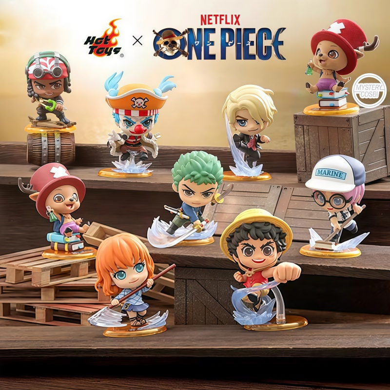 ألعاب هوت تويز الجديدة ون بيس  - مراجعة Anime Action Figure Blind Box وسعره