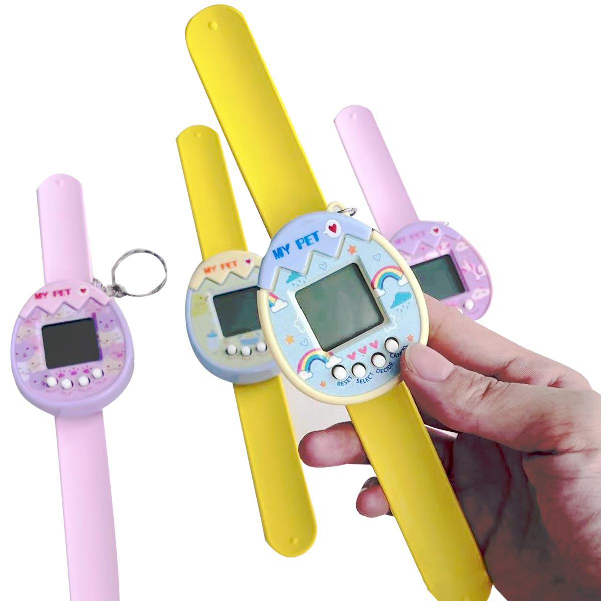 ساعة الحيوانات الأليفة الإلكتر - مراجعة Tamagotchi Electronic Pet Virtual وسعره