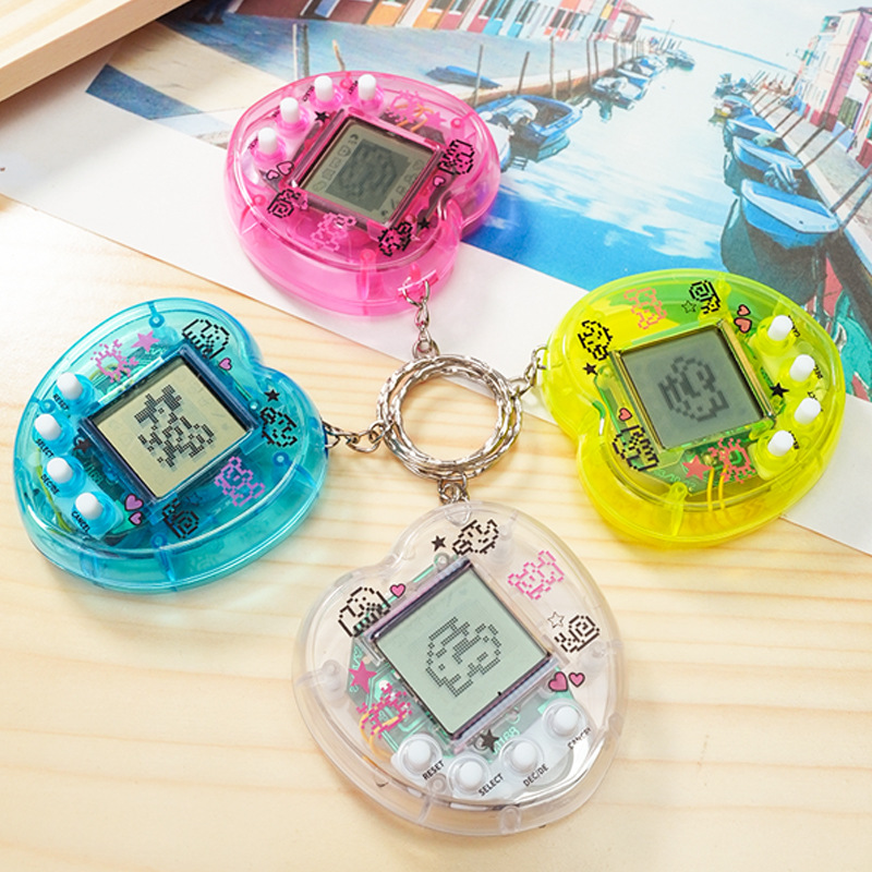 على شكل قلب الحيوانات الأليفة  - مراجعة Tamagotchi Electronic Pet Virtual وسعره