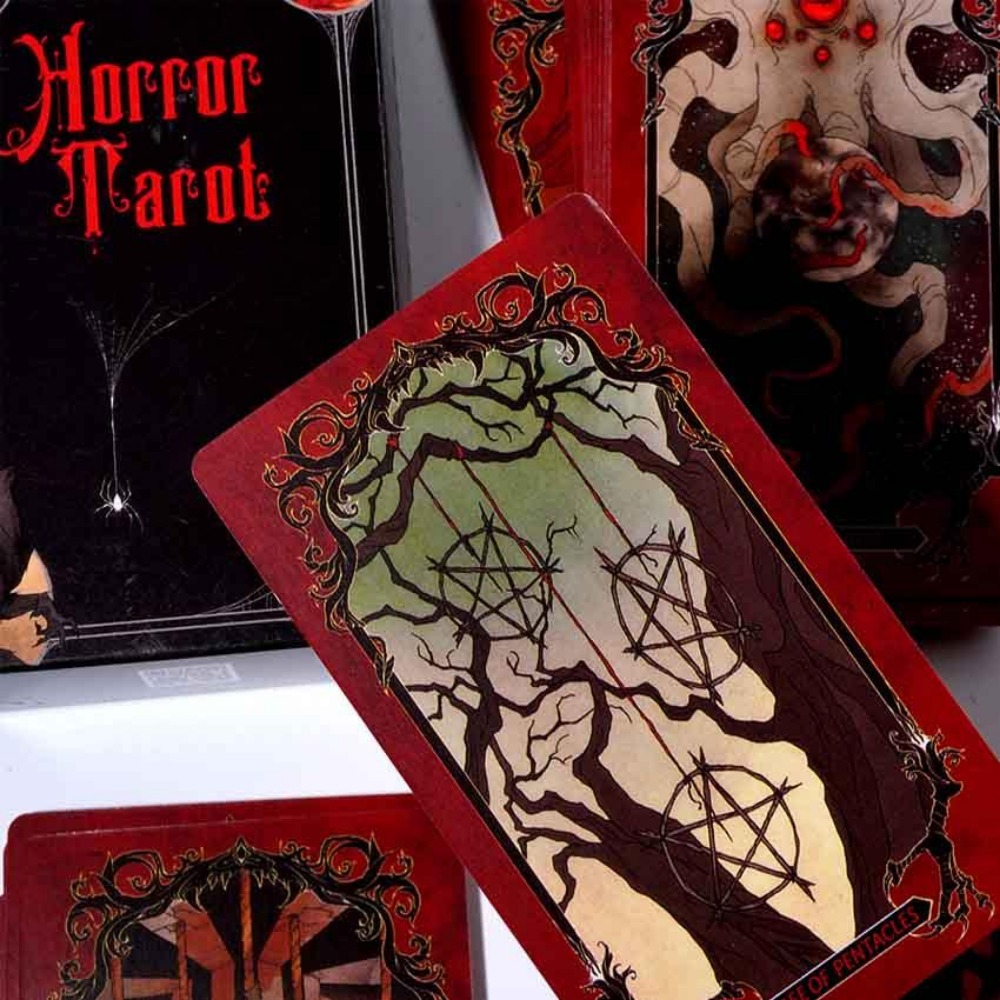 لعبة بطاقة التارو الرعب ، 10.3 - مراجعة Tarot Cards Deck With Guidebook وسعره