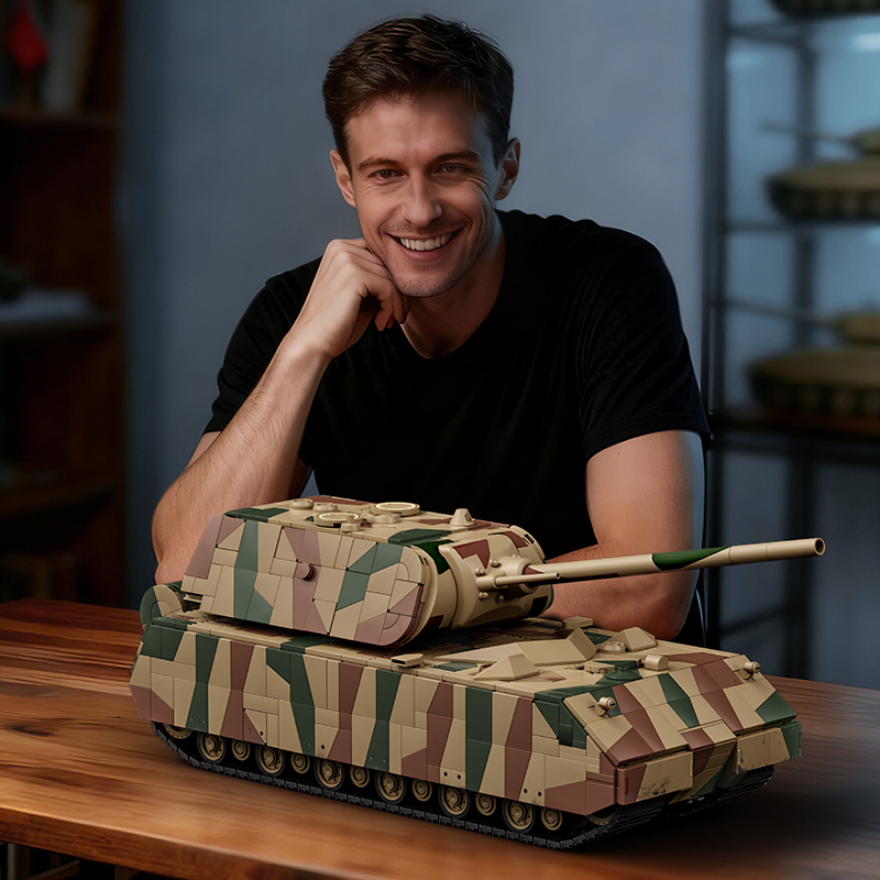 مجموعة بناء نموذج دبابة عسكرية - مراجعة Lego Compatible Military Tank وسعره